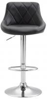 2er Set Barhocker Lazio Kunstleder schwarz 