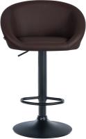Barhocker Davie Kunstleder schwarz braun Barhocker Davie Kunstleder schwarz braun