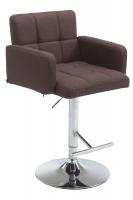 Barhocker Los Angeles, Stoff braun Barhocker Los Angeles, Stoff braun