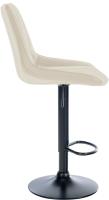 2er Set Barhocker Toni Kunstleder schwarz creme 2er Set Barhocker Toni Kunstleder schwarz creme