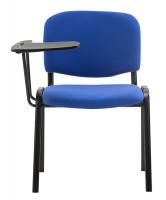 4er Set Stühle Ken mit Klapptisch Stoff  blau 