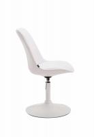 4er Set Esszimmerstühle Maverick W Kunstleder weiß 