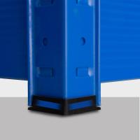 Schwerlastregal 160x60x180 cm blau Schwerlastregal 160x60x180 cm blau