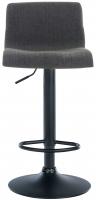 Barhocker Hoover Stoff B dunkelgrau Barhocker Hoover Stoff B dunkelgrau