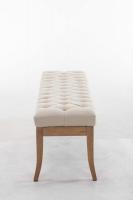 Sitzbank Ramses Stoff antik-hell 150 creme 