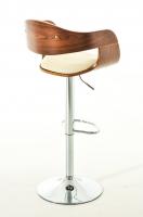 Barhocker Kingston walnuss/creme Barhocker Kingston walnuss/creme