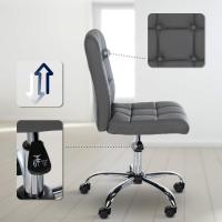 Arbeitshocker Trenton Kunstleder grau Arbeitshocker Trenton Kunstleder grau