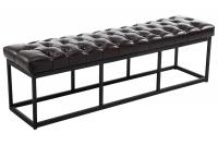 Sitzbank Amun Kunstleder B150 braun 