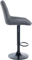 2er Set Barhocker Toni Stoff schwarz grau 2er Set Barhocker Toni Stoff schwarz grau
