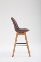 Barhocker Metz Stoff Natura braun Barhocker Metz Stoff Natura braun