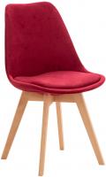 Stuhl Linares Samt rot Stuhl Linares Samt rot