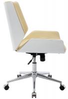 Bürostuhl Zwolle Kunstleder weiß/creme Bürostuhl Zwolle Kunstleder weiß/creme