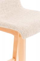2er Set Barhocker Hoover Stoff Natura creme 2er Set Barhocker Hoover Stoff Natura creme