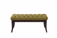 Sitzbank Ramses Stoff antik-dunkel 100 cm grün 