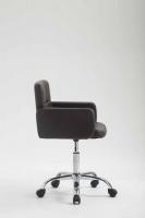 Arbeitshocker Los Angeles Kunstleder braun 