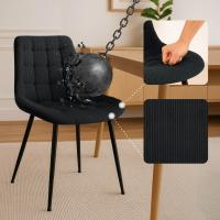 Esszimmerstuhl Sardna Cord schwarz Esszimmerstuhl Sardna Cord schwarz