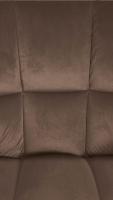 Lounger Damaso Samt braun 