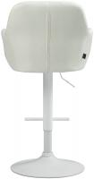 Barhocker Natoma Stoff weiß creme Barhocker Natoma Stoff weiß creme