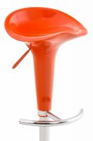 2er Set Barhocker Saddle orange 