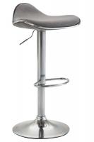 Barhocker Shanghai Stoff hellgrau Barhocker Shanghai Stoff hellgrau