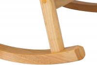 Schaukelstuhl Morelia Stoff natur creme 