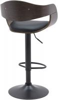 2er Set Barhocker Kingston B Kunstleder schwarz/grau 2er Set Barhocker Kingston B Kunstleder schwarz/grau