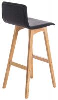 2er Set Barhocker Taunus Stoff Natura dunkelgrau 