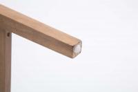 2er Set Barhocker Louise Stoff antik-hell creme 