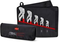 Zangenschlüsselset Inh.5-tlg.verchr.Rolltasche KNIPEX Zangenschlüsselset Inh.5-tlg.verchr.Rolltasche KNIPEX