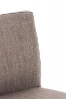 Barhocker Cadiz Stoff schwarz grau 
