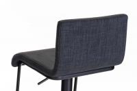 Barhocker Limon B Stoff dunkelgrau 