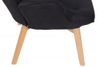 Lounger Durham Stoff schwarz Lounger Durham Stoff schwarz