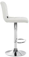 2er Set Barhocker Peru Samt chrom creme 2er Set Barhocker Peru Samt chrom creme