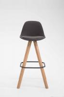 Barhocker Franklin Stoff Square Natura (eiche) dunkelgrau Barhocker Franklin Stoff Square Natura (eiche) dunkelgrau