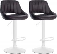 2er Set Barhocker Milet Kunstleder W braun 2er Set Barhocker Milet Kunstleder W braun