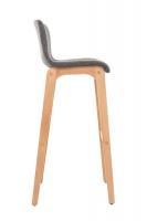 Barhocker Hoover Stoff Natura hellgrau Barhocker Hoover Stoff Natura hellgrau
