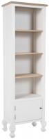 Bücherregal Dorma natura/weiß