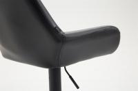 Barhocker Braga Kunstleder schwarz Barhocker Braga Kunstleder schwarz