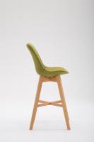 Barhocker Cannes Stoff Natura grün 