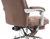 Bürostuhl Pacific Stoff mit Massagefunktion braun Bürostuhl Pacific Stoff mit Massagefunktion braun