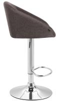 Barhocker Miami V2 Stoff dunkelgrau 