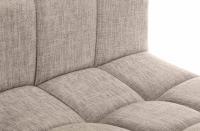Barhocker Calma Stoff schwarz creme Barhocker Calma Stoff schwarz creme