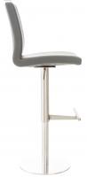 2er Set Barhocker Cadiz Kunstleder edelstahl grau 2er Set Barhocker Cadiz Kunstleder edelstahl grau