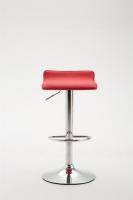 Barhocker Dyn V2 Kunstleder chrom rot Barhocker Dyn V2 Kunstleder chrom rot