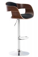 Barhocker Kingston Stoff walnuss/schwarz Barhocker Kingston Stoff walnuss/schwarz