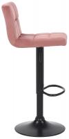 4er Set Barhocker Feni Samt pink 