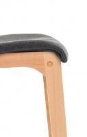2er Set Barhocker Hoover Stoff Natura dunkelgrau 2er Set Barhocker Hoover Stoff Natura dunkelgrau
