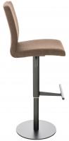 Barhocker Cadiz Stoff schwarz braun 