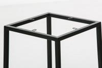 2er Set Barhocker Montreal 80 Stoff schwarz dunkelgrau 