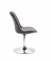 4er Set Esszimmerstühle Maverick C Kunstleder schwarz 